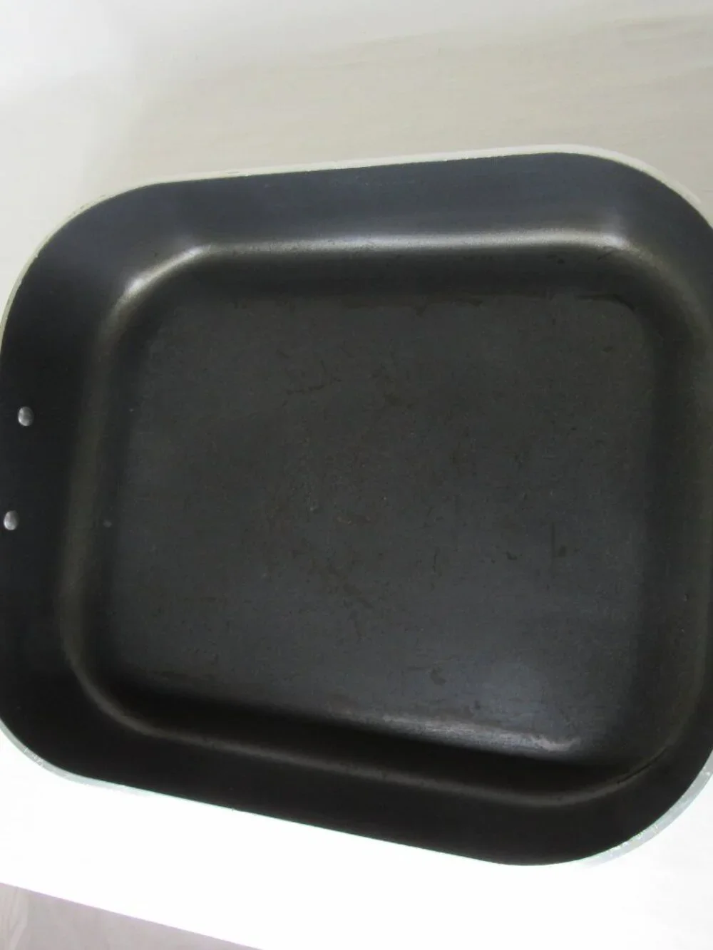 All Clad Hard Anodized Non Stick Roasting Pan No Rack 16 x 13